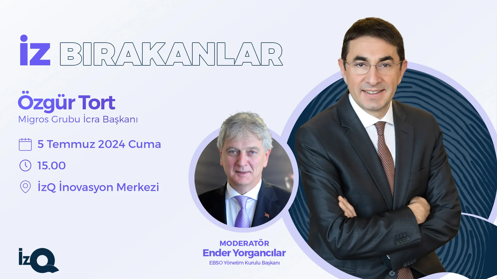 İzQ İzBırakanlar: Dr. Özgür Tort Etkinliği
